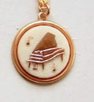 Melody - music charm necklace your choice