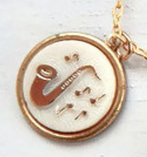 Melody - music charm necklace your choice