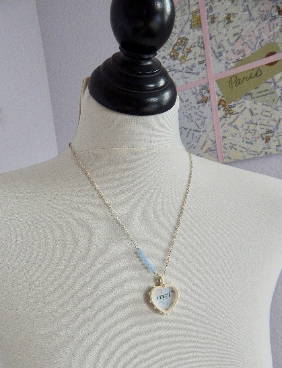 Elena - Sweetheart necklace
