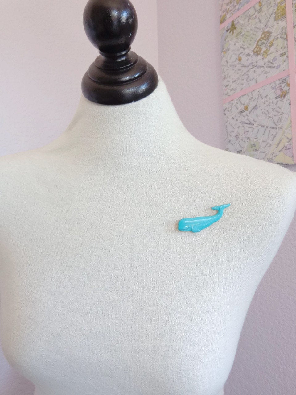 Sydney - blue Whale Pin