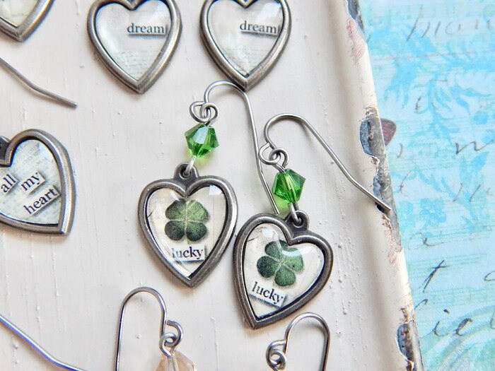 Lucky clover earrings