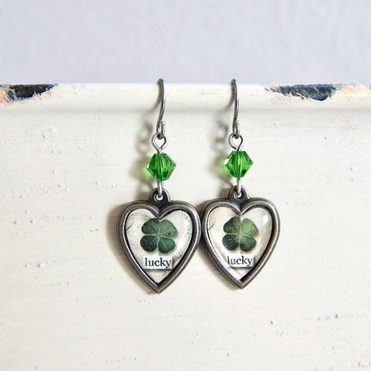 Lucky clover earrings
