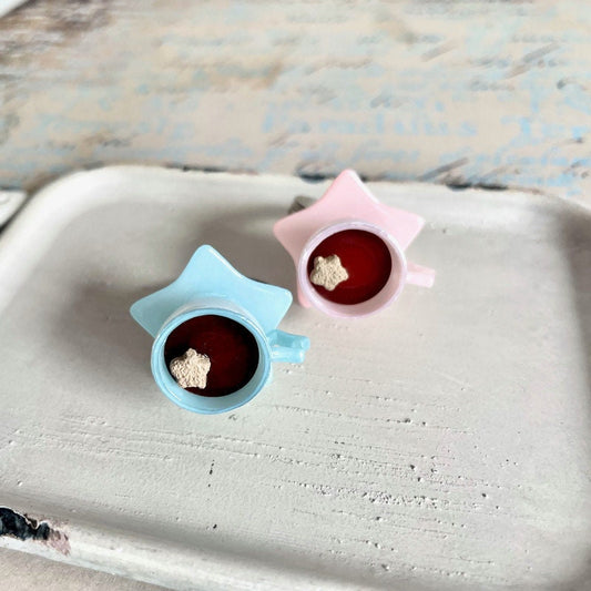 Miniature Star Teacup Ring