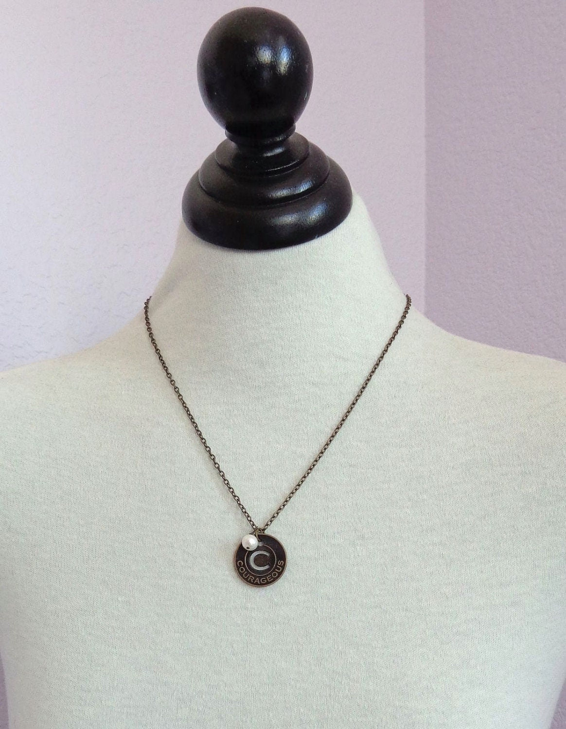 Inspirational word necklace - choose your word