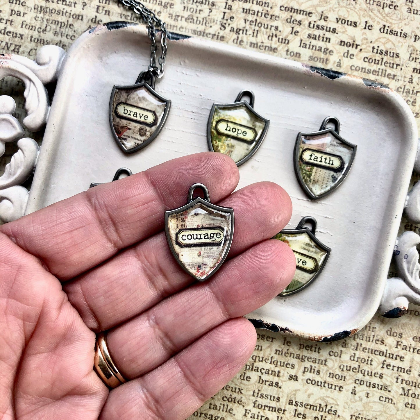 Badge of Honor Necklace - your choice